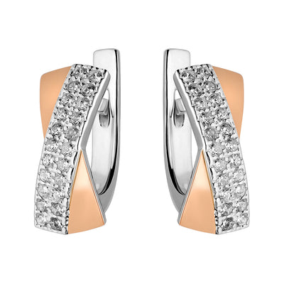 Ohrringe Sterling Silber 925 Zirkonia