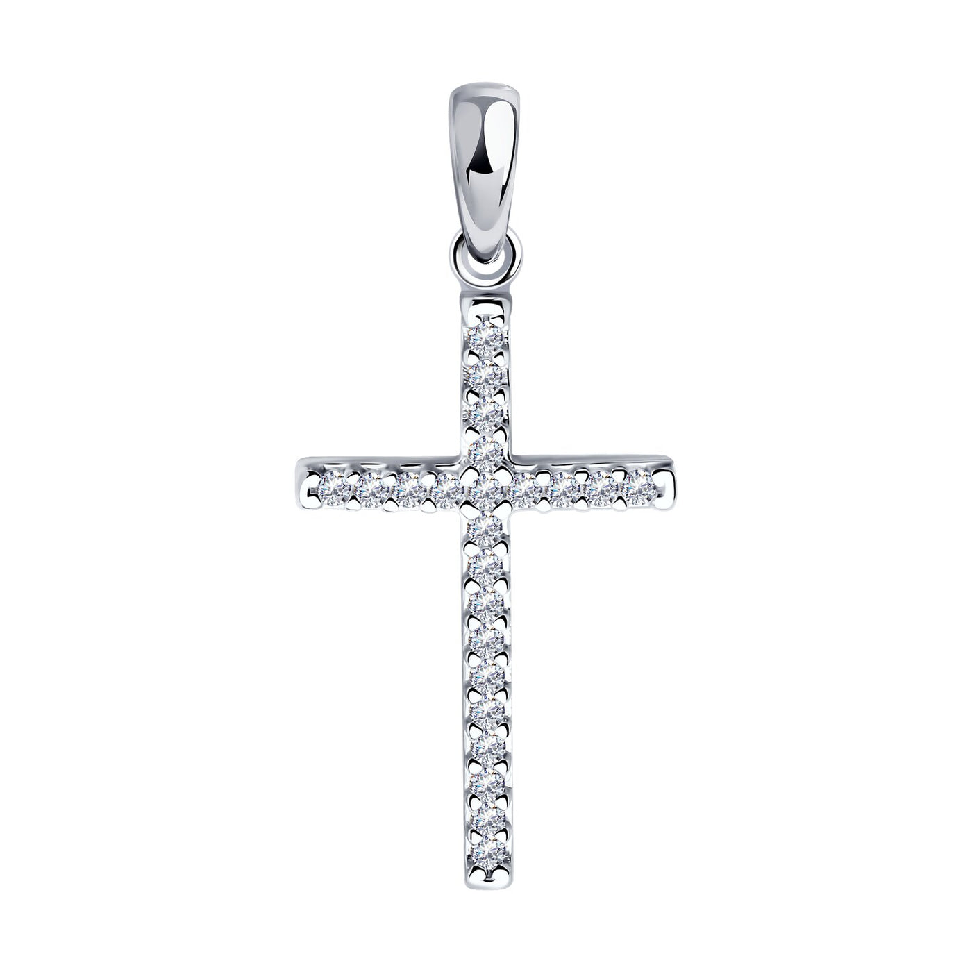 Kreuz für Kette Silber 925