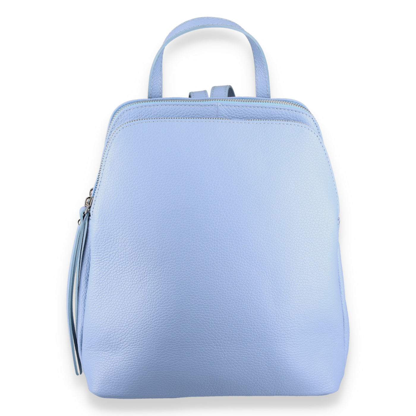 Rucksack Lederrucksack Cityrucksack Damen blau