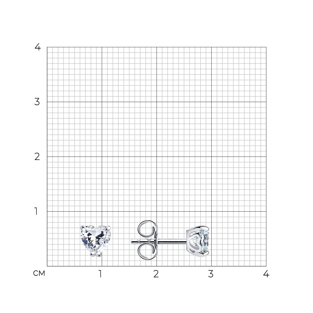 Ohrringe Silber 925 mit Zirkonia