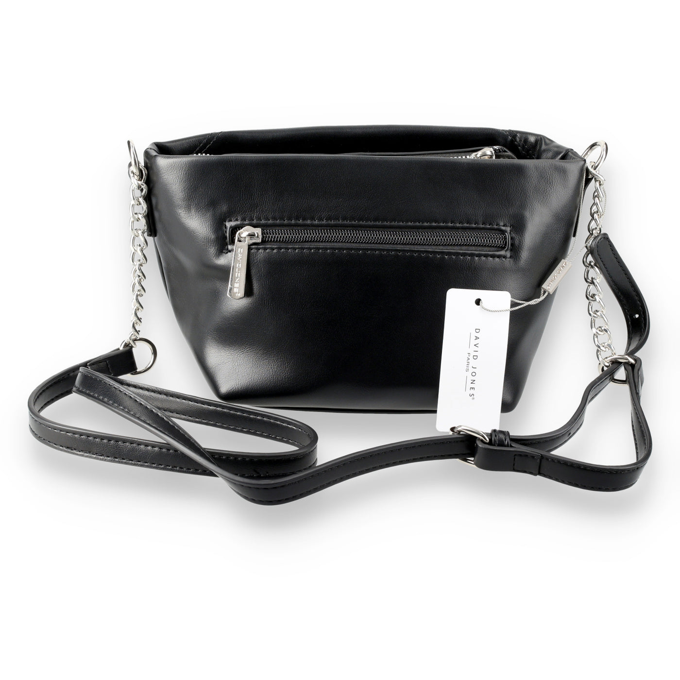 Umhängetasche Damen Schultertasche klein schwarz