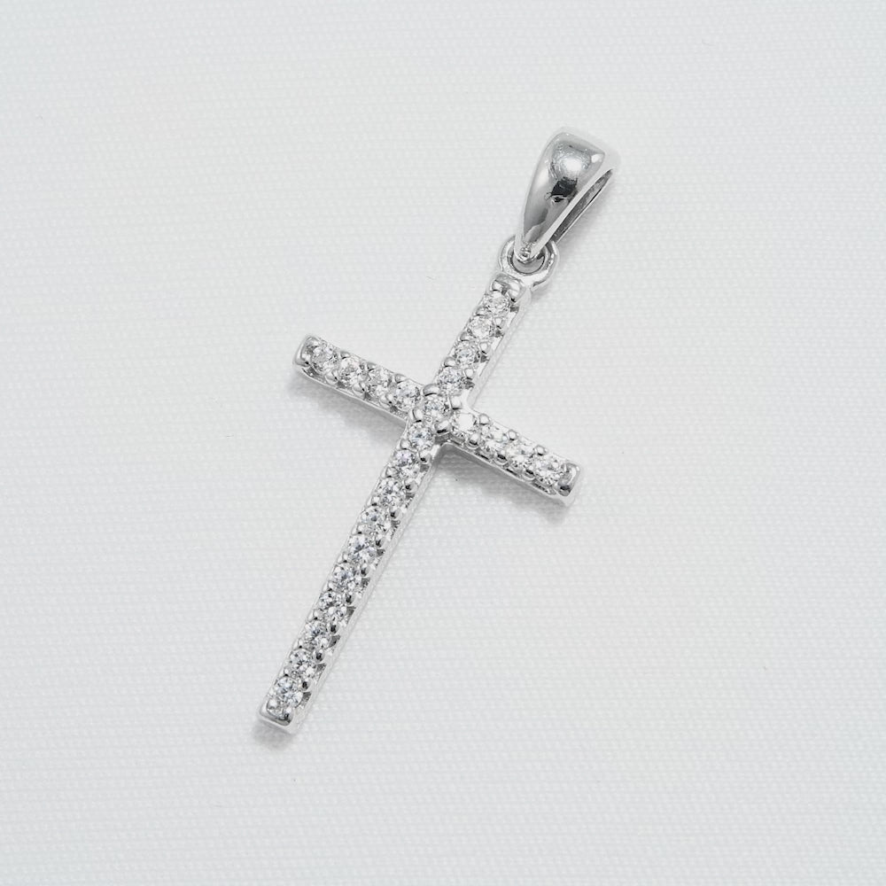 Kreuz für Kette Silber 925