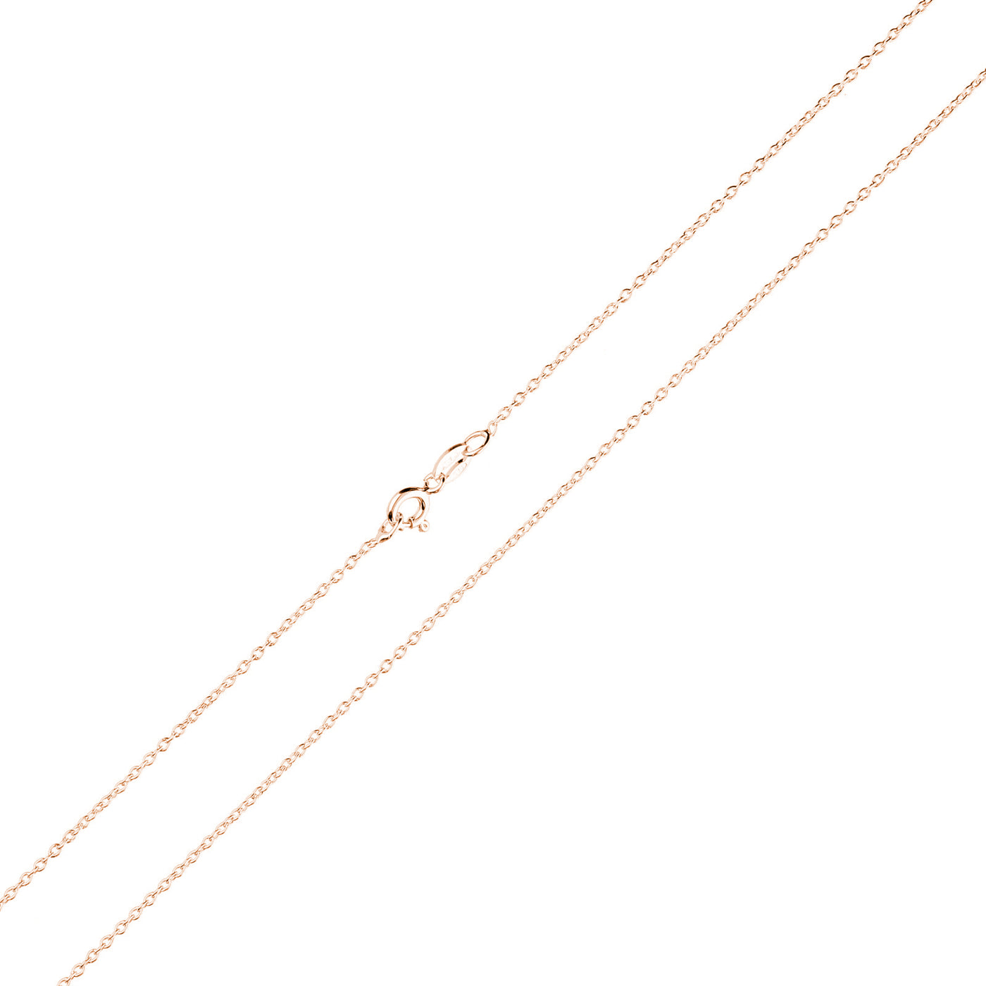 Kette mit Buchstabe S Silber 925 Rosegold