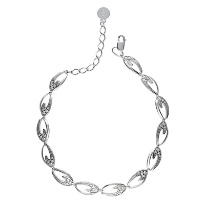 Silber Armband Damen mit Zirkonia