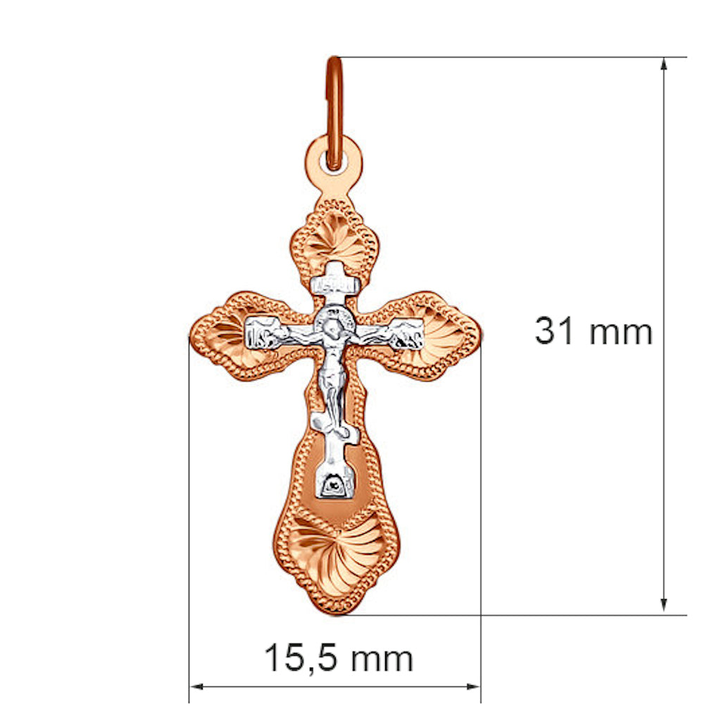 Kreuz Anhänger Gold 585 SOKOLOV