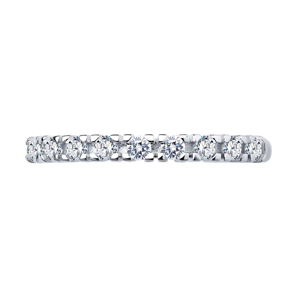 Silber Ring Damen mit Zirkonia