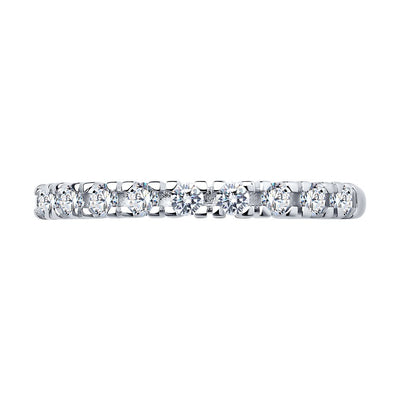 Silber Ring Damen mit Zirkonia