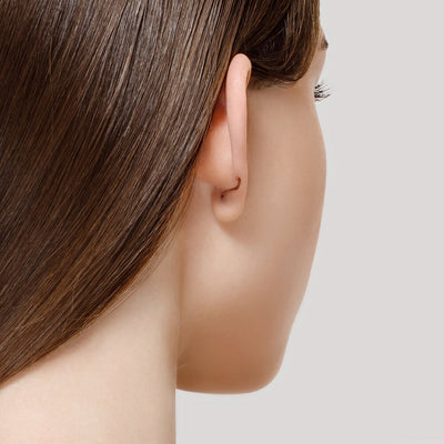 Silber Ohrklemmen Ear Cuffs Rosegold