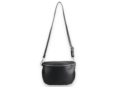 Bauchtasche Leder Damen Gürteltasche Crossbody Bag